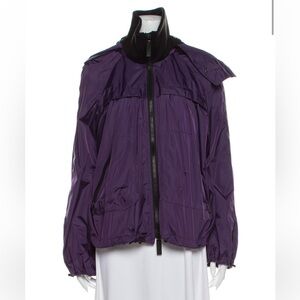 Burberry sport purple and black performance jacket